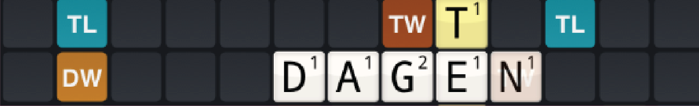 Wordfeud-brett